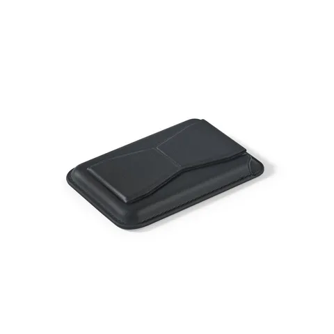 CONNOR. Magnetic PU card holder that attaches easily to the back of your mobile phone, with RFID blocking