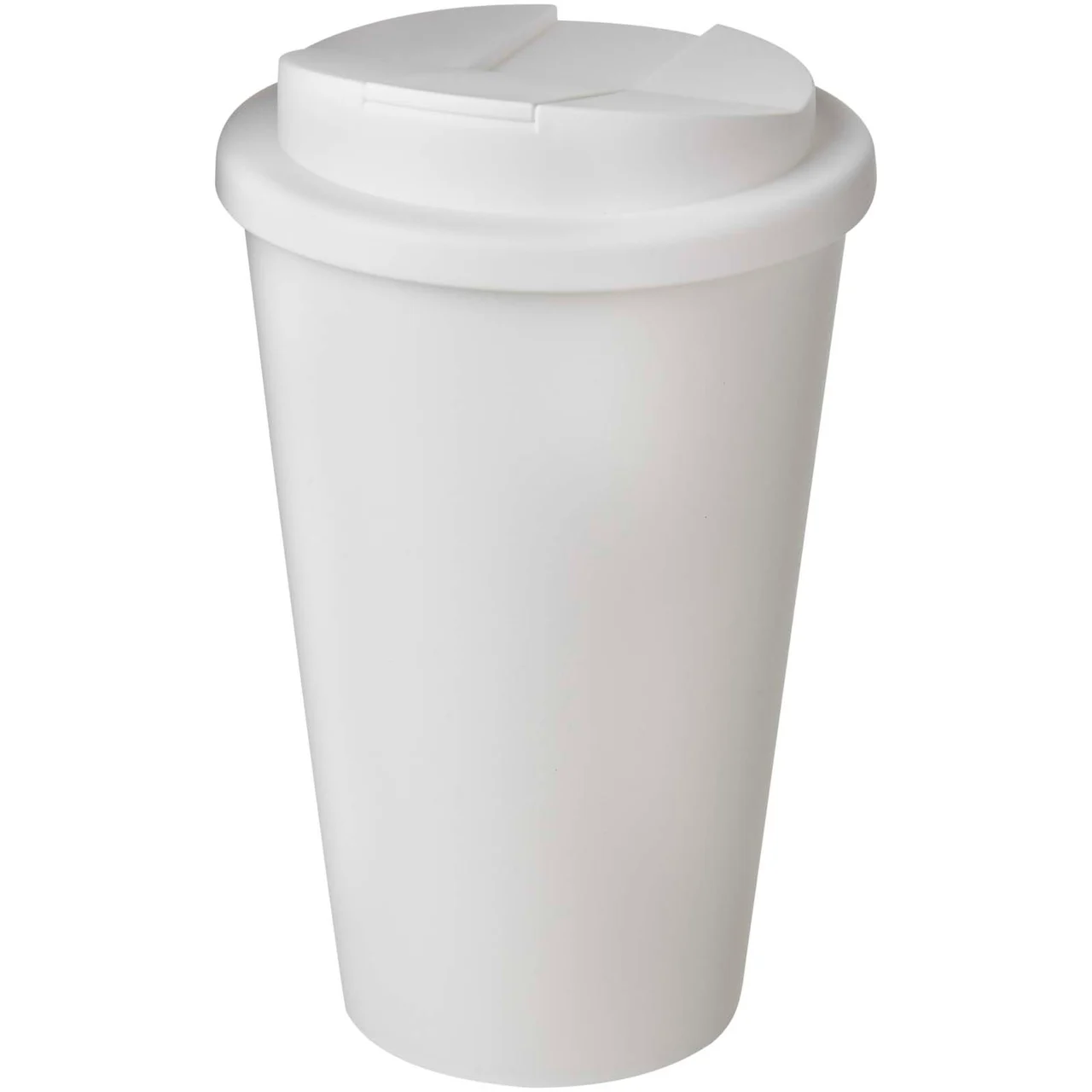 Americano® POP 350 ml eristetty muki, jossa on läikkymissuojattu kansi