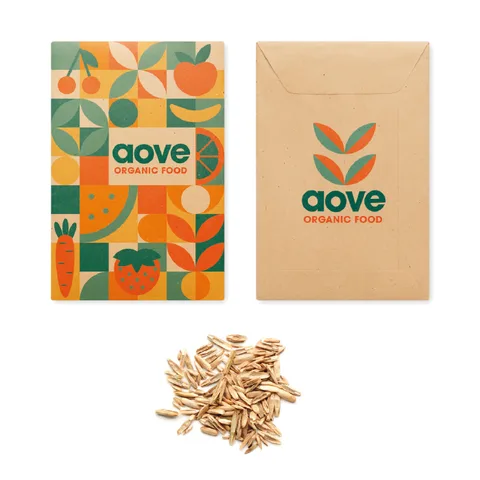Paper envelop with your choice seeds