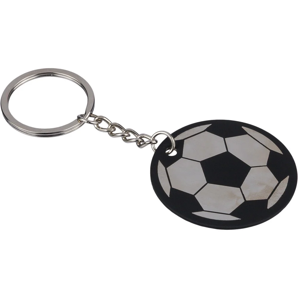 Rund nyckelring "fotboll"