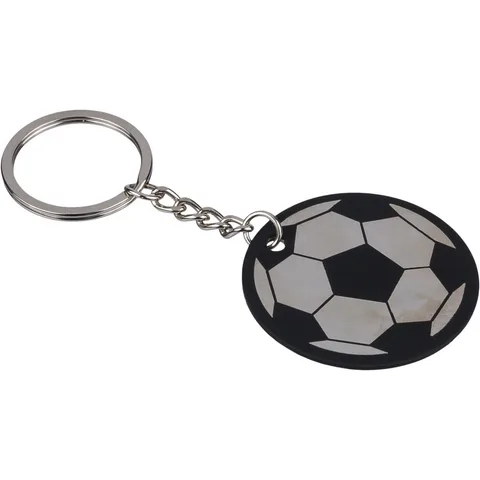 Rund nyckelring "fotboll"