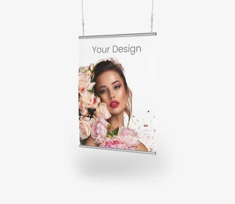 Blockout Banner für dynamische, doppelseitige Werbung