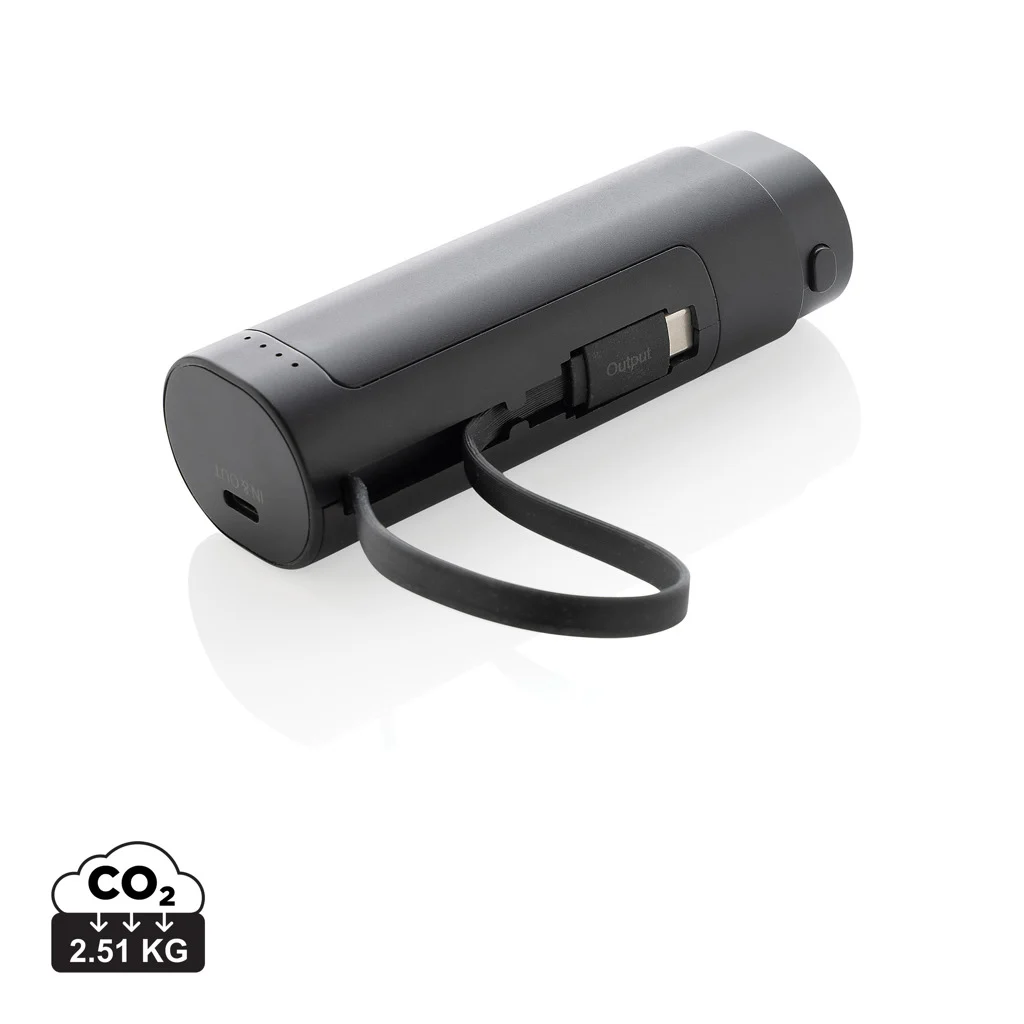 CycleCell powerbank 5000 mah med löstagbart batteri