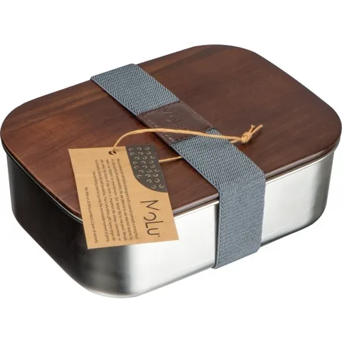 Lunch box made of recycled steel PUERTO BANUS MoLu 1000 ml