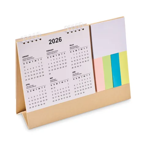 Lauakalender märkmeplokiga