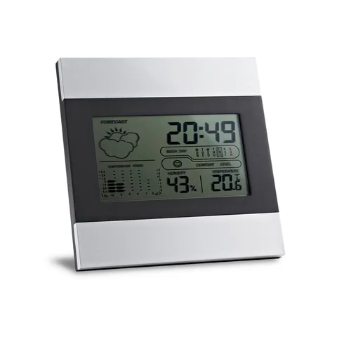 DENE. Skridbords väderstation med aluminium och ABS LCD-skärm
