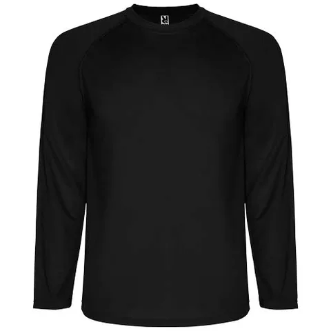 Montecarlo 150 g/m² långärmad sport t-shirt för män