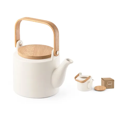 Bambuskaanega keraamiline teekann GLOGG 700 mL