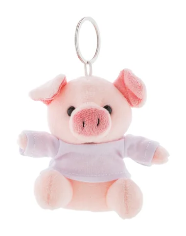 PigFob plush pig keyring