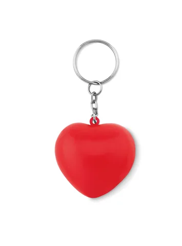 Key ring with PU heart
