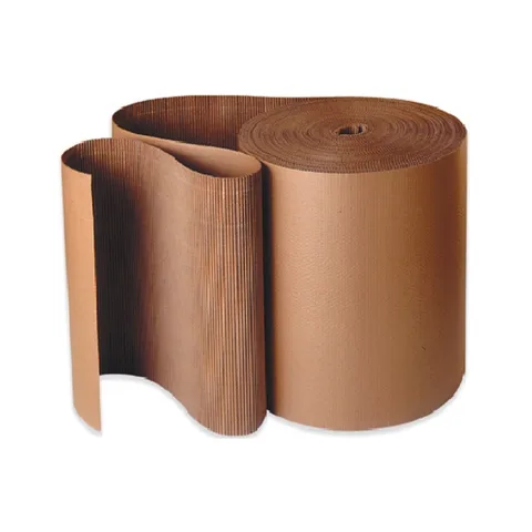 Double-Layer Corrugated Cardboard in Rolls