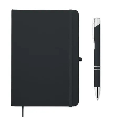 A5 recycled PU notebook set