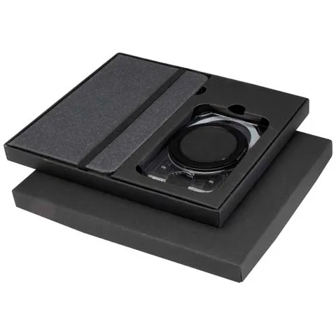 Kern A6 hard cover notebook and MagSafe wallet gift set