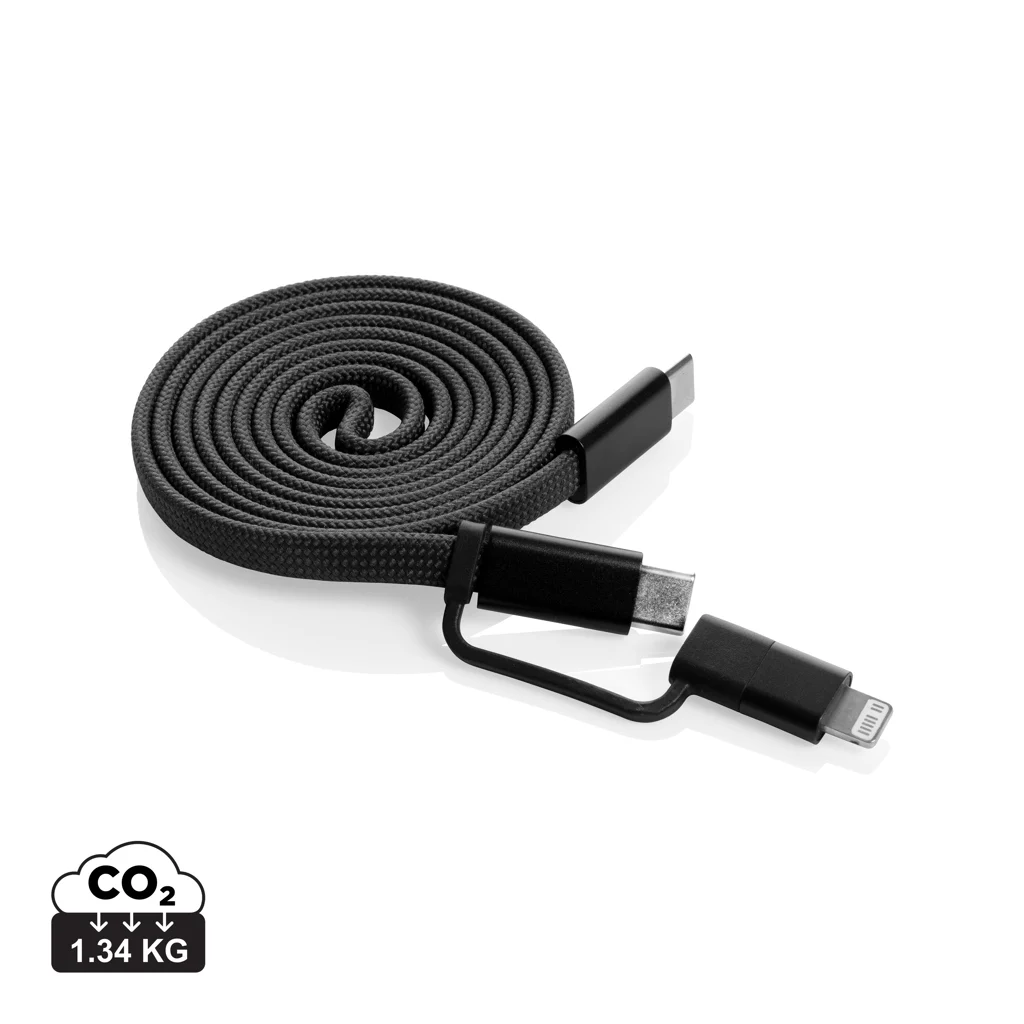 Arc RCS-kierrätetty 60 W 2-in-1 magneettinen kaapeli