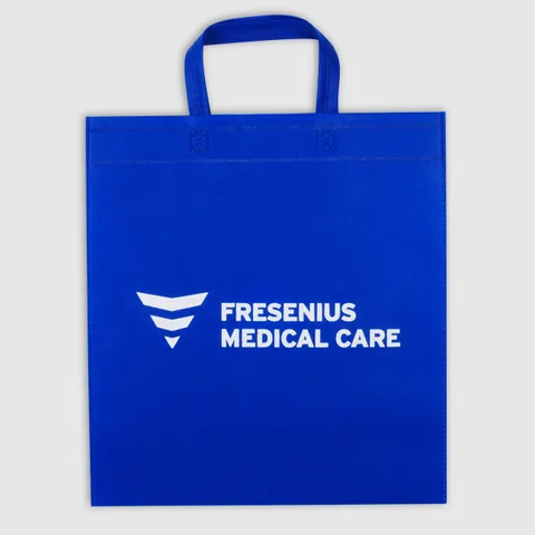Non-woven-kassar med mjuka öglehandtag