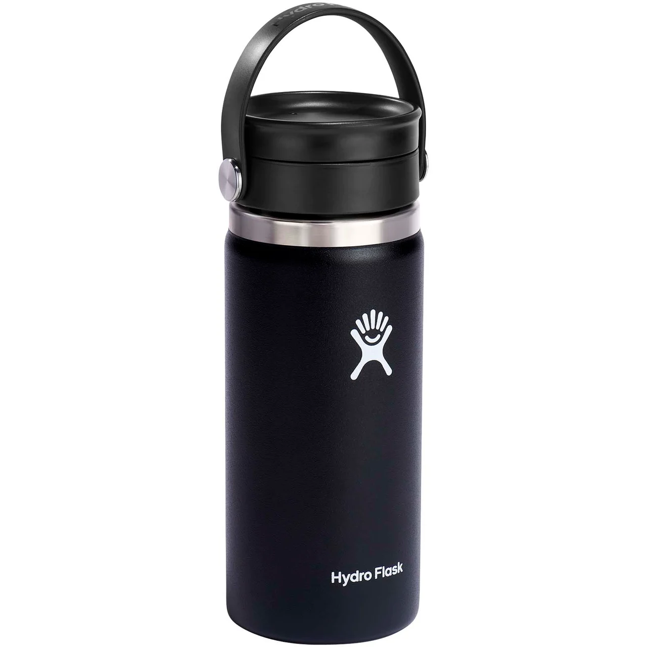 Hydro Flask Wide Mouth 473 ml:n juomamuki eristetty ruostumattomasta teräksestä valmistettu , jossa on Flex Sip™ -kansi