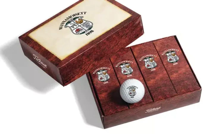 Titleist Custom golfbollsförpackning med 3 bollar