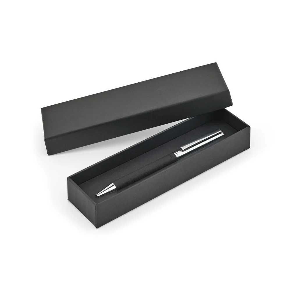 SLAUGHTER. Edelstahl-Kugelschreiber mit schwarzer Dokumental® Tinte