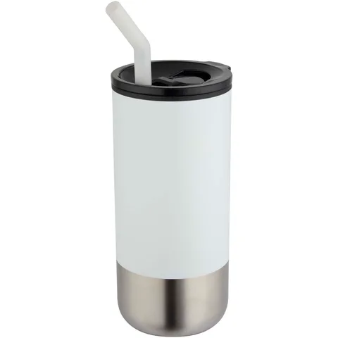 Grayson 480 ml:n RCS-kierrätetty, eristetty juomamuki pillillä