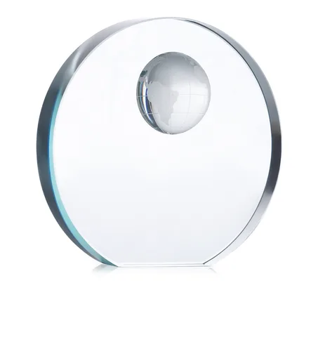 Globe glass trophy