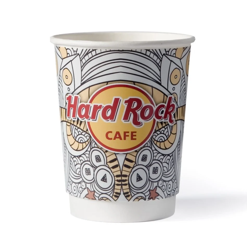 Värmeisolerande pappersmugg 300 ml / 12 oz
