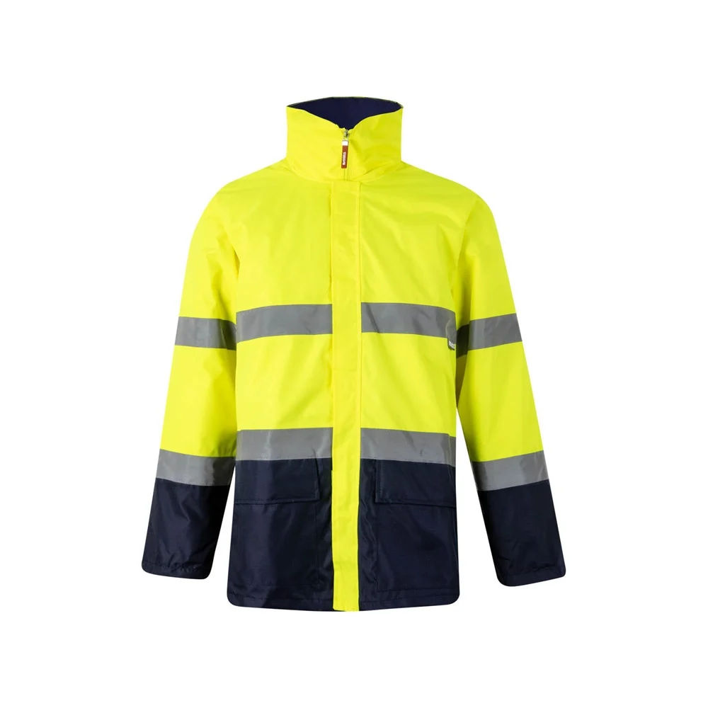 VL THEMIS LARGE. Tvåfärgad parkas (190g/m²), i polyester (100%), med PU-beläggning