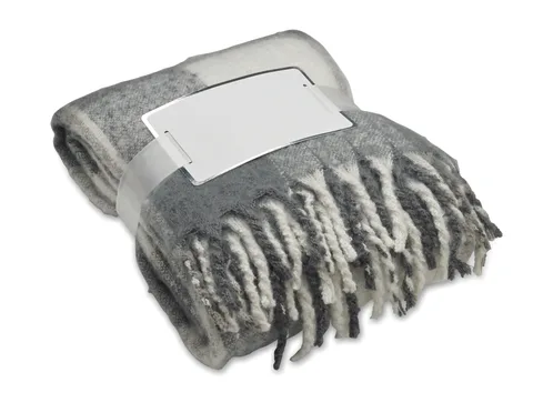 Ruudullinen mohairhuopa