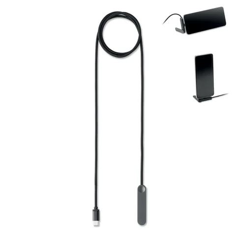 60W USB-C laadimiskaabel telefonihoidikuga