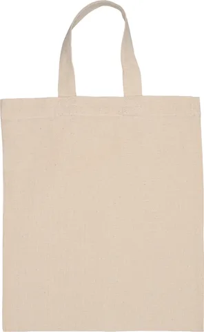Bomullsväska med korta handtag 140 g/m2 ANTIBES
