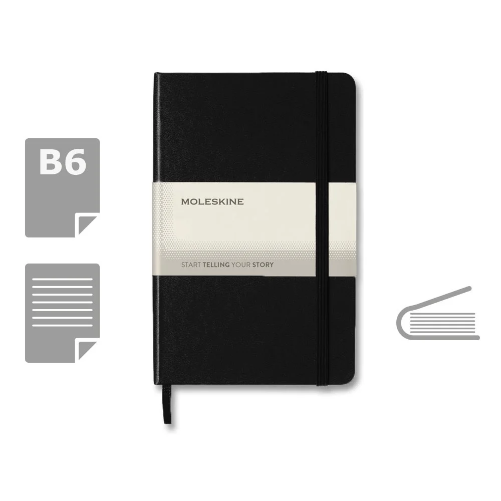 MOLESKINE anteckningsbok ca B6