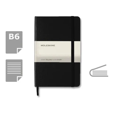 MOLESKINE anteckningsbok ca B6