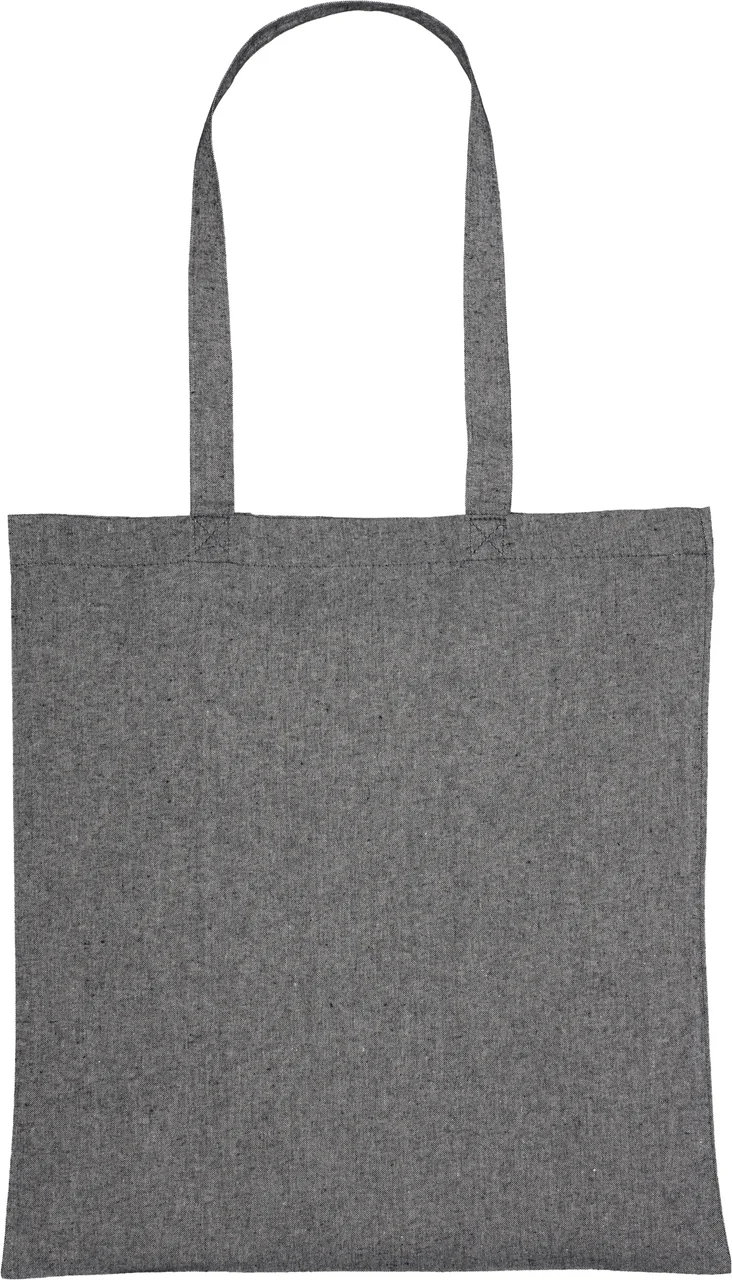 Recycled cotton bag with long handles 140 g/m² CHELMSFORD