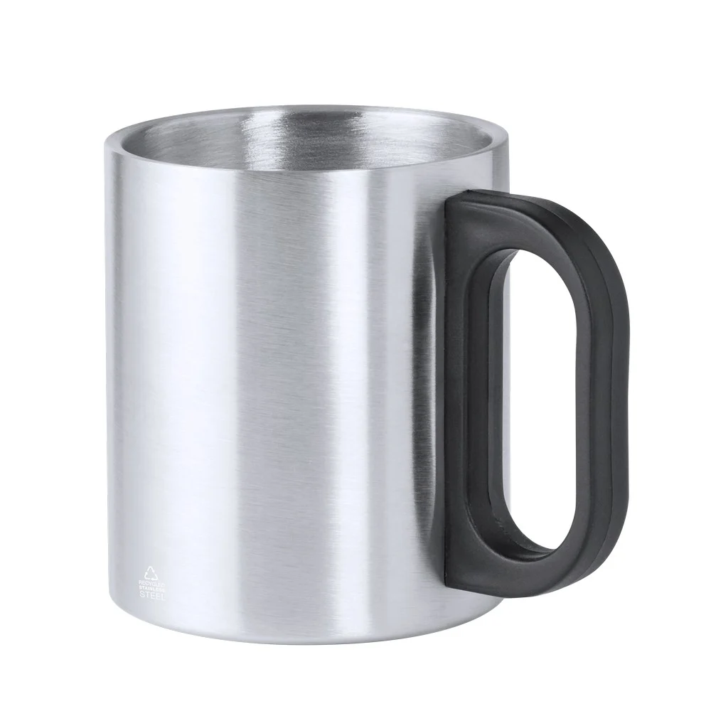 Recycled stainless steel mug 300 ml