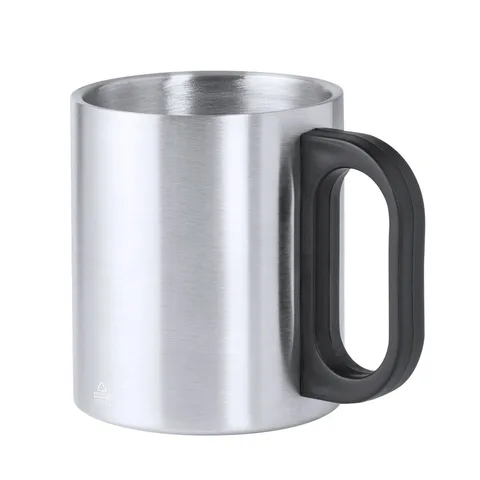 Recycled stainless steel mug 300 ml