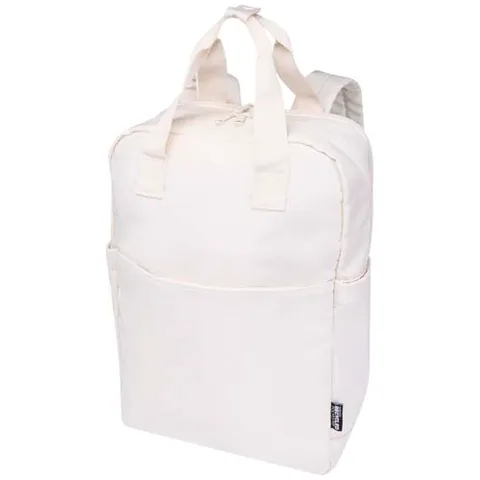 Trip 14” Aware™ kierrätetystä materiaalista valmistettu 9 litran reppu kannettavalle