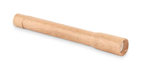 Ficklampa i trä med COB-ljus