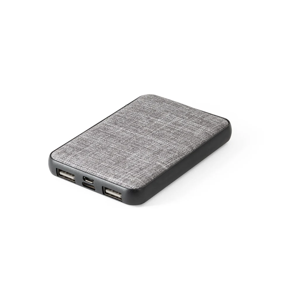 RENEWAL BATTERY. Powerbank 5 000 mAh i återvunnen PET (100 % rPET)