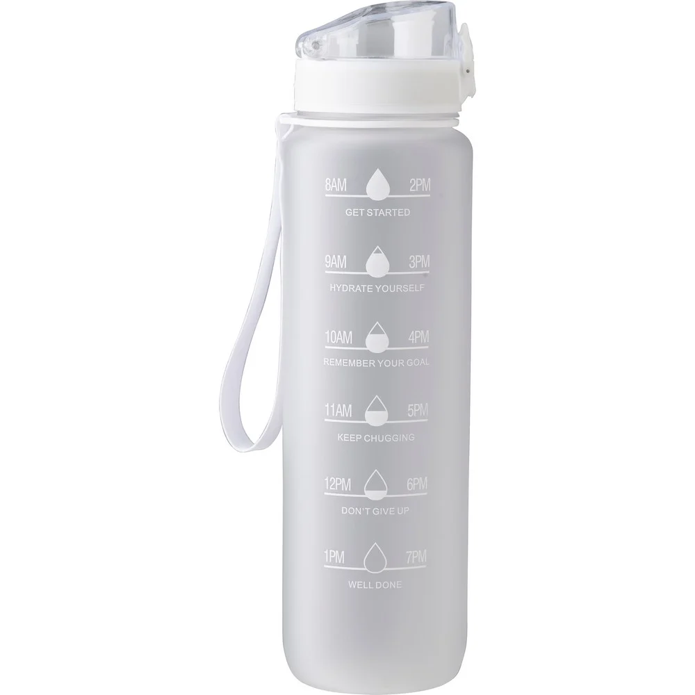 Motiverande flaska i RPET 1000 ml