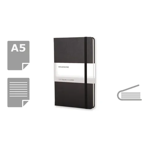 MOLESKINE anteckningsbok ca A5