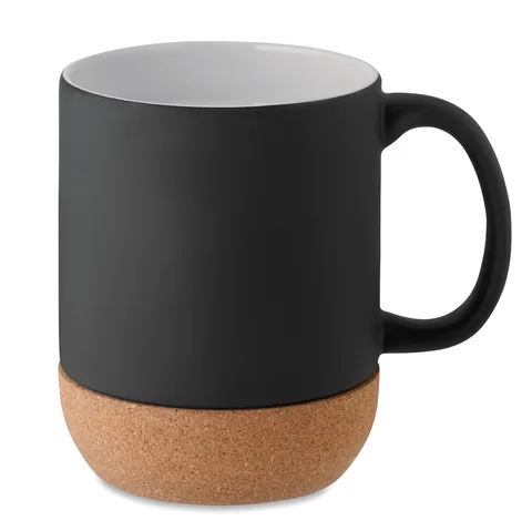 Matt keraamiline korgist põhjaga kruus 300 ml