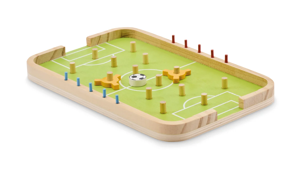 Fotbollsspel i trä