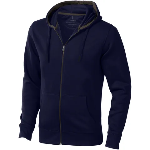 Arora 300 g/m² hoodie med hel dragkedja unisex