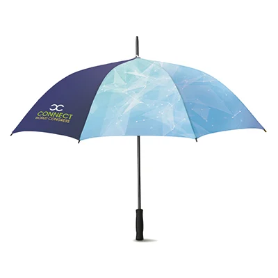 Stormsäkert paraply 23 tum med glasfiberram