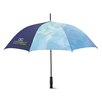 Stormsäkert paraply 23 tum med glasfiberram