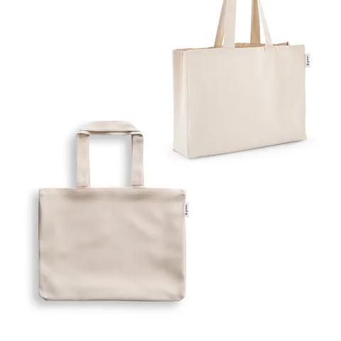 PARMA. Väska i bomull (50%), återvunnen bomull (30%) och polyester (20% rPET) (280 g/ m²)