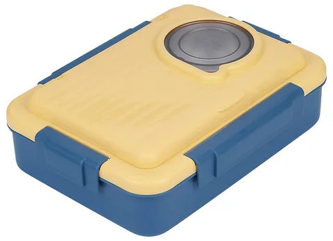 Stainless Steel Lunchbox 1000+150 ml with Spoon and Chopsticks