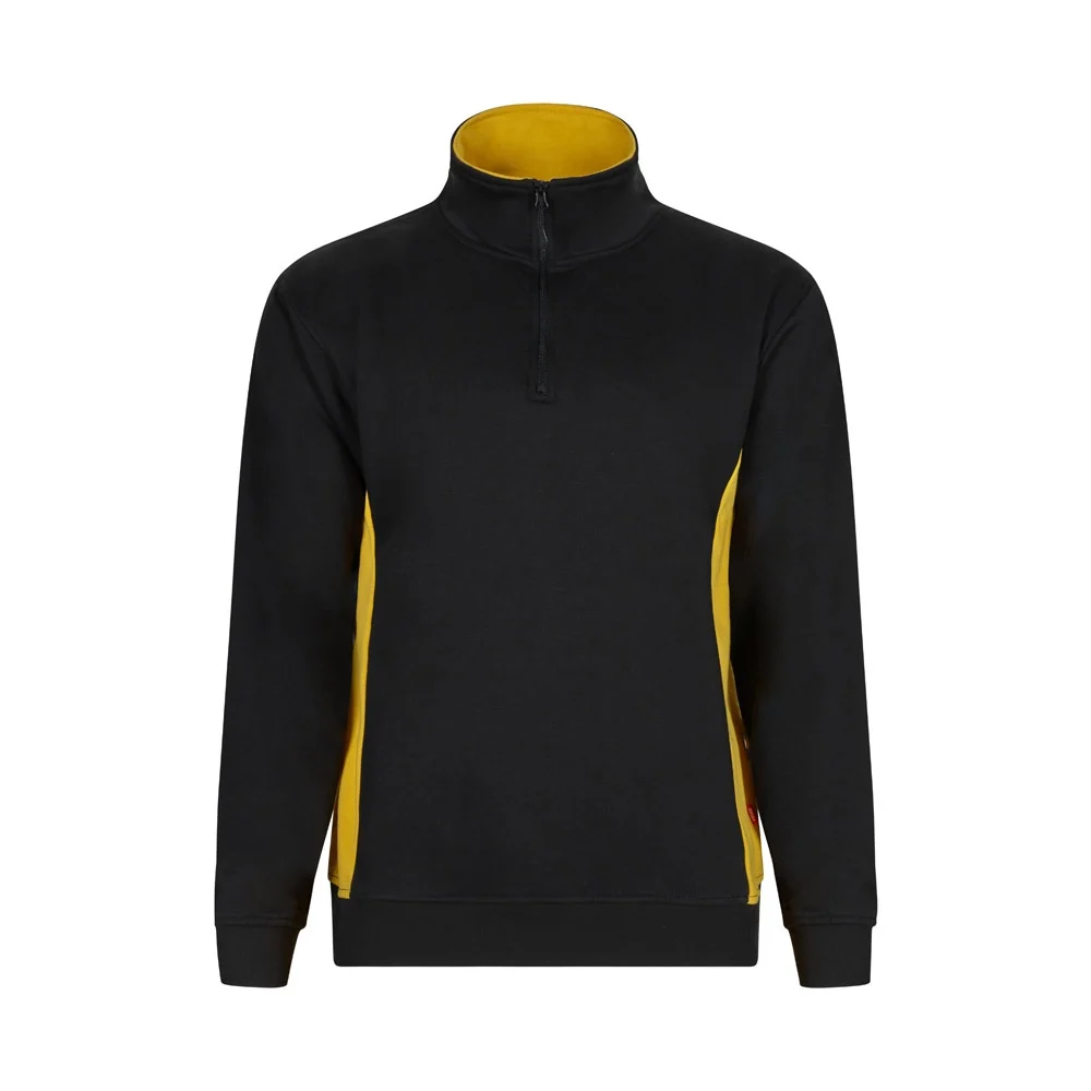 VL SVAROG. Tvåfärgad frottétröja (260g/m²), i polyester (65%) och bomull (35%)