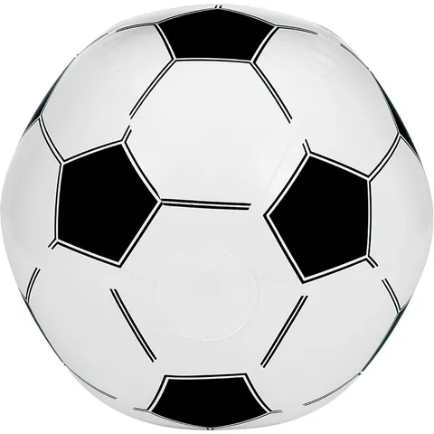Uppblåsbar badboll "fotboll"