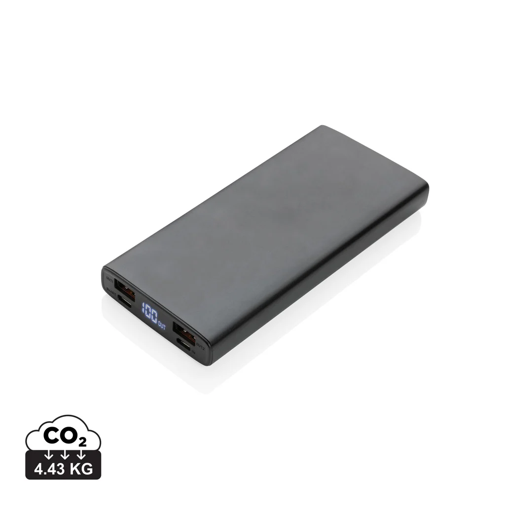 Powerbank i aluminium 18W 10.000 mAh PD