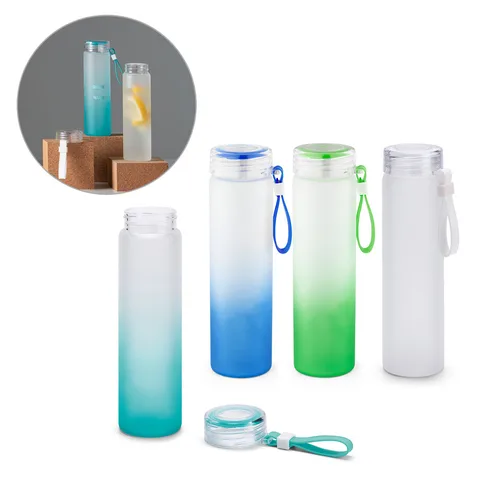 WILLIAMS. Flaska i borosilikatglas och lock AS 470 mL